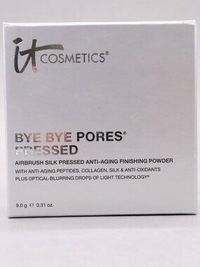 It Cosmetics Bye Bye Pores Pressed Airbrush Finish Powder Translucent New